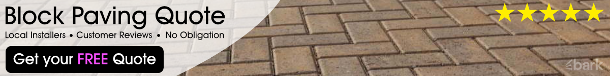 Block Paving Quote Banner
