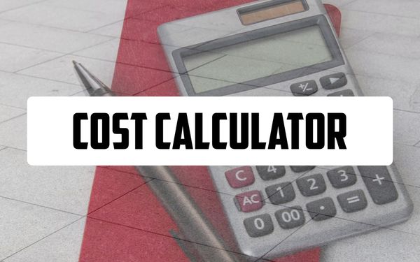 Article image showing a calculator and a pen